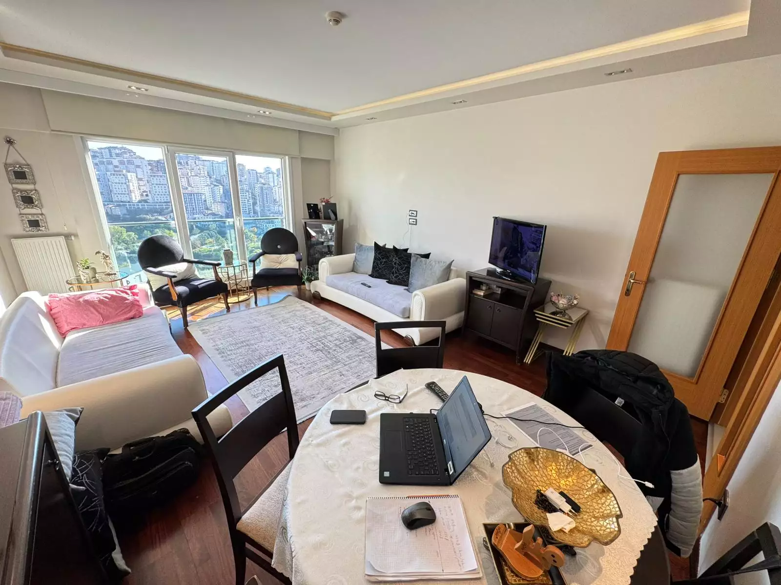 5 LEVENT FİNANSKENT KONUTLARINDA MANZARALI SATILIK 3+1 DAİRE